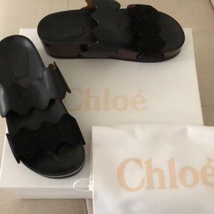 Chloe Black Sandals